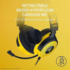 Audifonos Alambricos Razer Kraken V4 X - Pokemon Edition