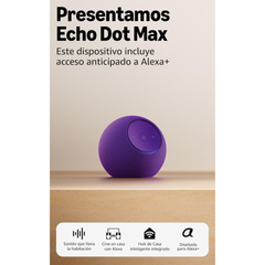 Bocina Alambrica Amazon Echo Dot Max - Morado