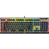 Teclado Alambrico Razer Black Widow V4 X Mecanico - Pokemon Edition