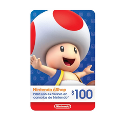 Tarjeta de Regalo Digital Nintendo $100