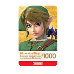 Tarjeta de Regalo Digital Nintendo $1000