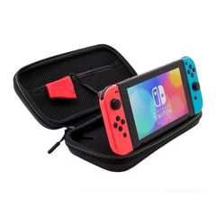 Estuche de Viaje PDP Nintendo Switch Travel Case Plus Glow - 1-UP Negro/Verde