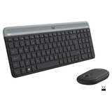 Teclado y Mouse Inalámbricos Logitech MK470 - Grafito