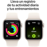 AppleWatch SE 3 40mm GPS Sport Band - Starlight (Blanco Estelar)