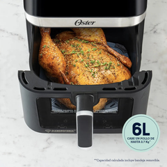 Freidora de Aire Oster 6L CKSTAF60WDDF - Negro