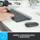 Teclado y Mouse Inalámbricos Logitech MK470 - Grafito