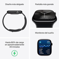AppleWatch Series 10 46mm GPS - Plata/Correa Deportiva Azul