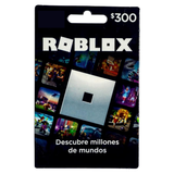 Tarjeta Digital Roblox $300