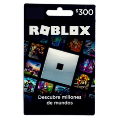 Tarjeta Digital Roblox $300