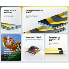 Celular Poco M8 5G 8+512GB - Negro