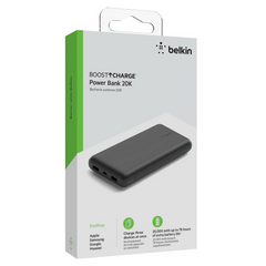 Bateria Belkin Boost Charge Power Bank 20K - Negro