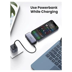 Bateria UGreen Nexode 5000mAh Power Bank 20w con Conector USB-C - Gris