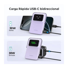 Bateria UGreen UNO Magnetic Wireless Power Bank 20w 10000mAh - Lilao