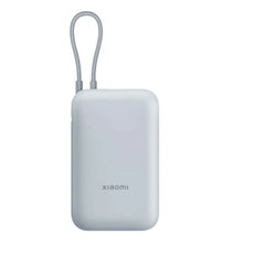 Bateria Xiaomi Power Bank 10000mAh (Integrated Cable) - Azul Claro