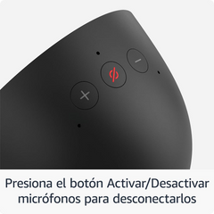 Bocina Alámbrica Amazon Echo Spot (Con Alexa) - Negro