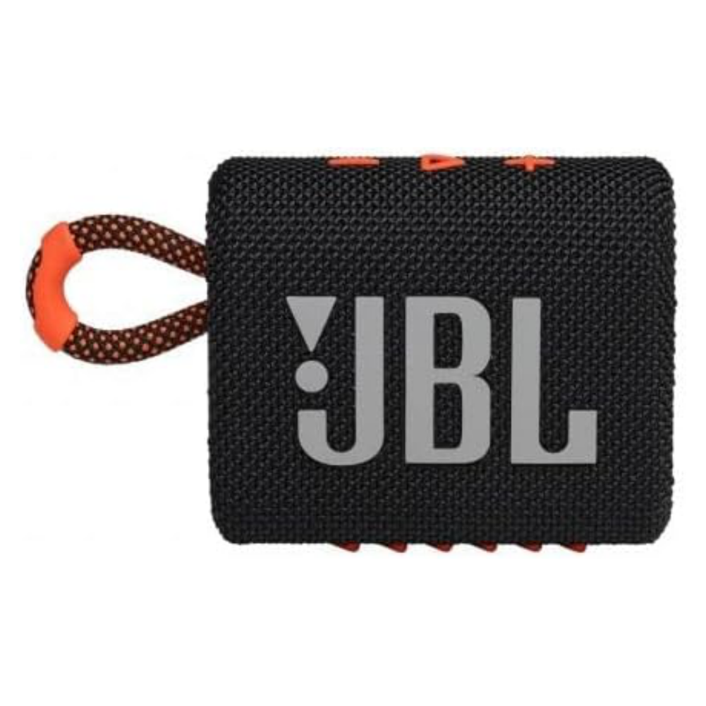 Bocina Inalambrica JBL GO 3 - Negro/Naranja