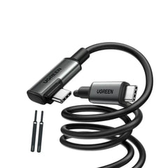 Cable UGreen Right Angle USB-C to USB-C 5m - Negro