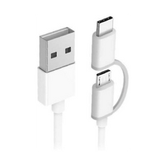 Cable Xiaomi Mi 2 in 1 USB Cable (Micro USB a Tipo C) - 1m