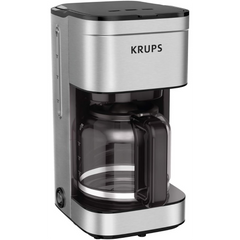 Cafetera Krups 10 Tazas - Plata