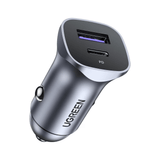 Cargador para Carro UGreen Dual Port Fast Car Charger 30w - Negro