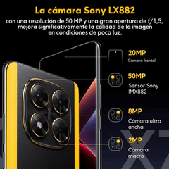 Celular Poco X7 12+512GB - Plata