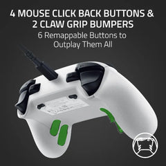 Control alámbrico Razer Wolverine V3 Tournament Edition (XBOX) - Blanco