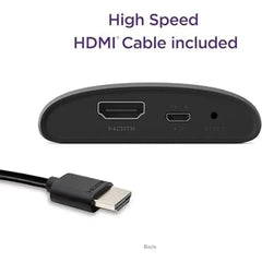 Dispositivo Streaming Roku Express HD 3960RW - Morado