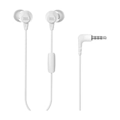 Audífonos Alámbricos JBL C50 HI In-Ear Headphones (Blanco) - PC / Móvil