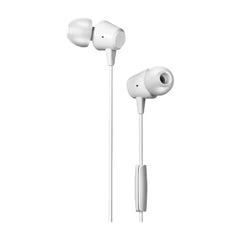 Audífonos Alámbricos JBL C50 HI In-Ear Headphones (Blanco) - PC / Móvil