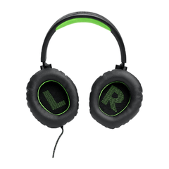 Audífonos Alámbricos Gamer JBL Harman Quantum 100X (Negro/Verde) - XBOX One / PlayStation / Nintendo Switch / PC / Móvil