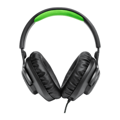 Audífonos Alámbricos Gamer JBL Harman Quantum 100X (Negro/Verde) - XBOX One / PlayStation / Nintendo Switch / PC / Móvil