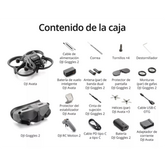 Kit Dron DJI Avata Pro View Combo (DJI RC Motion 2) - Gris