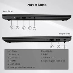 Laptop Lenovo V15 G3 12+512GB SSD - Negro