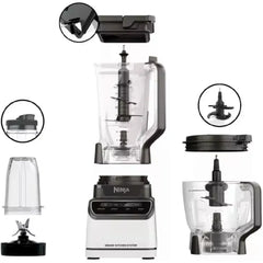 Licuadora Ninja Grand Kitchen System 1200 72oz 1200W - Blanco/Negro