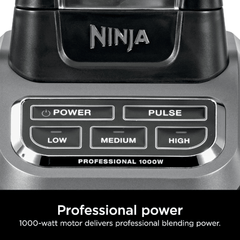 Licuadora Ninja Profesional Blender 1000 720oz 1000W - Negro