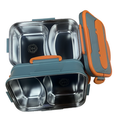 Lonchera Termica Rectangular 3 Niveles - Varios Colores