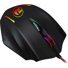 Mouse Gamer Alámbrico Redragon Impact M908 - Negro