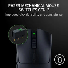 Mouse Gamer Inalámbrico Razer Viper V3 Hyperspeed - Negro