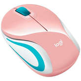Mouse Inalámbrico Logitech M187 - Rosa