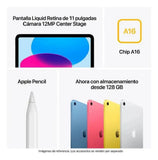 Tablet Apple iPad 11a GEN A16 WiFi 10.9 128Gb - Azul