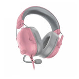 Audífonos Alámbricos Gamer Razer Blackshark V2 X (Rosa) - XBOX / PlayStation / PC