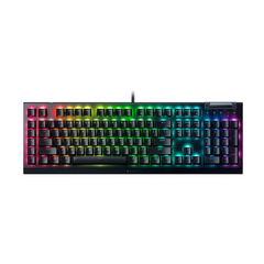 Teclado Gamer Alámbrico Razer Black Widow V4 Mecanico (Español) - Negro