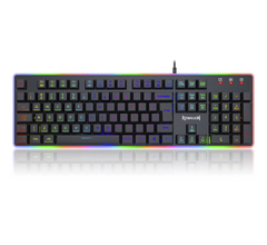 Teclado Gamer Alámbrico Redragon Dyaus2 (Español) - Negro