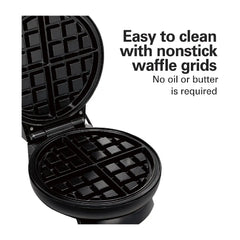 Wafflera Hamilton Beach Belgian Waffle Maker - Negro
