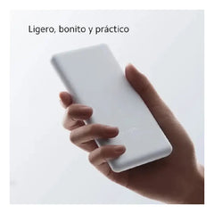 Bateria Xiaomi Power Bank 10000mAh 22.5w Lite - Blanco