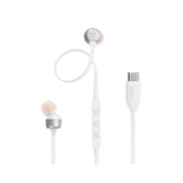 Audífonos Alámbricos JBL Tune 310C USB-C - Blanco