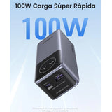 Batería Portátil Ugreen Nexode 12000mAh 100W Fast Charging - Negro