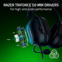 Audífonos Alámbricos Gamer Razer Blackshark V2 X (Negro) - XBOX