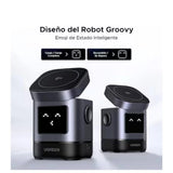 Cargador Inalámbrico UGreen 2-in-1 15W Qi2 Wireless Charging Robot - Negro