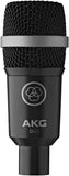 Micrófono Dinámico AKG D40 Profesional Dynamic Instrument Microphone - Negro
